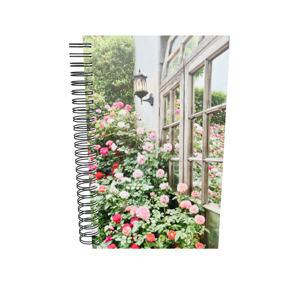 Roses Window Spiral Notebook