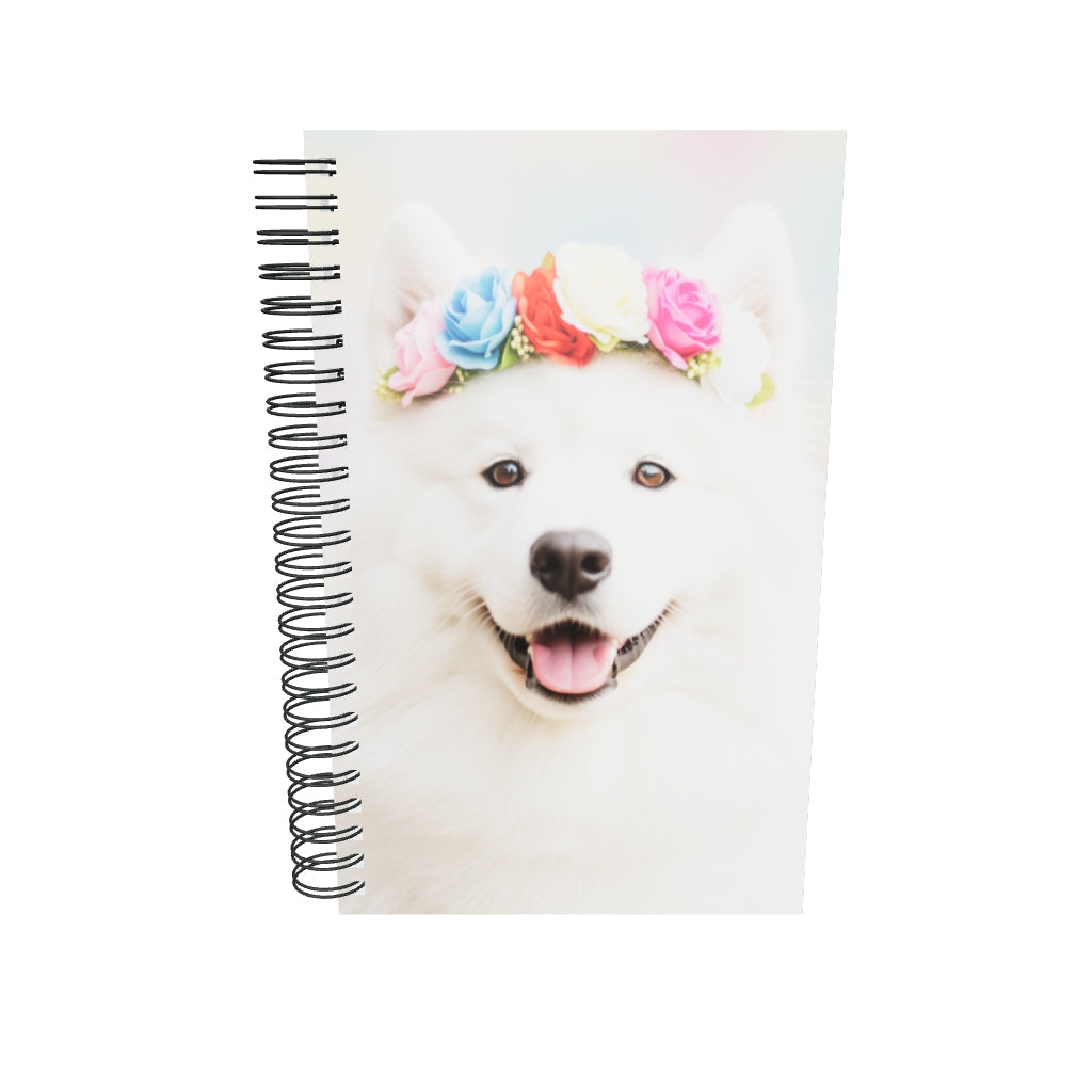 Sweet Dog Spiral notebook